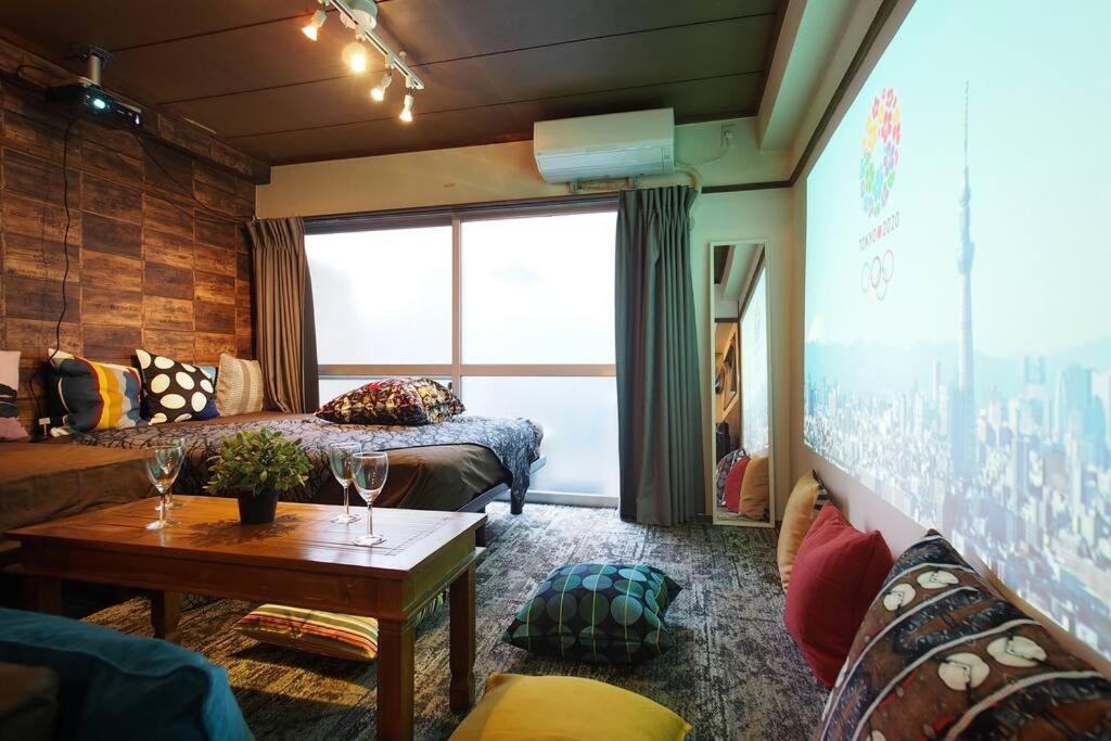 Shinjuku 3 Min Walk From Station Projector #oh7 Apartemen *
